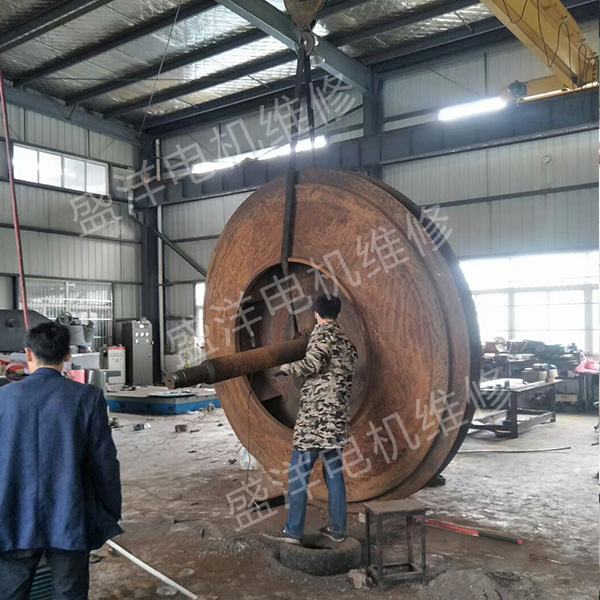 蚌埠风机维修现场