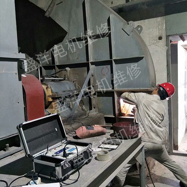 蚌埠风机维修现场